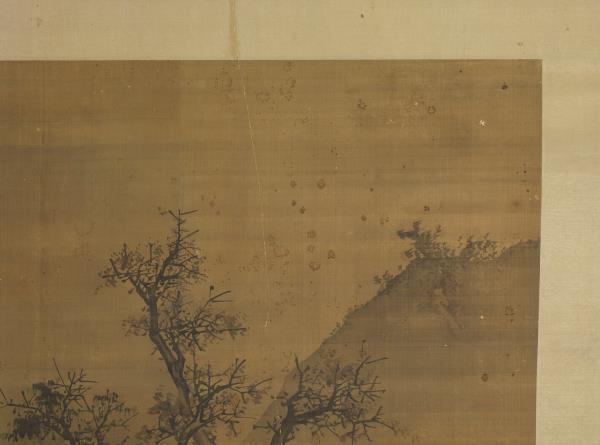 明王世昌俯瞰激流圖　軸