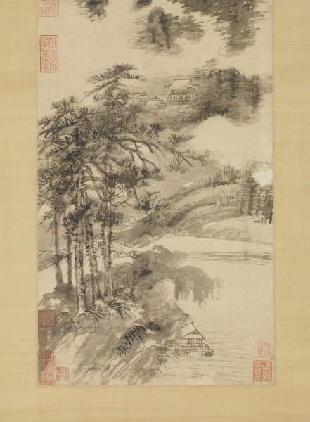 元郭畀寫高使君意　軸