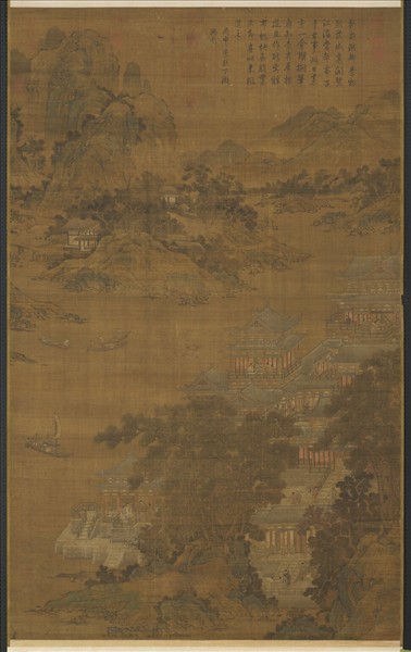 元人滕王閣圖　軸