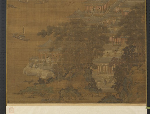 元人滕王閣圖　軸