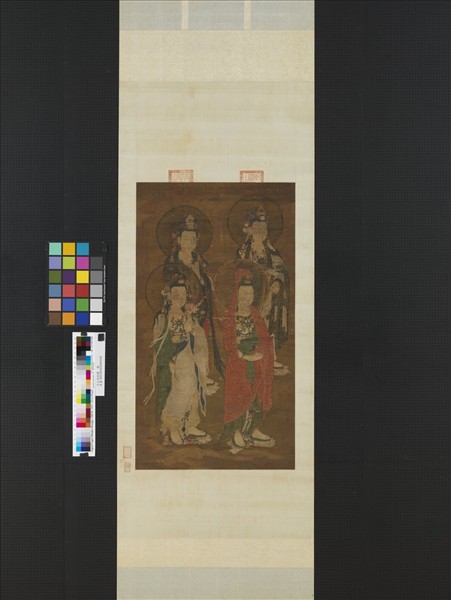 元人說經圖　軸