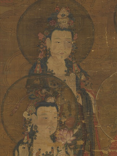 元人說經圖　軸