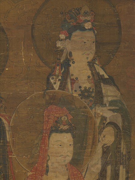 元人說經圖　軸