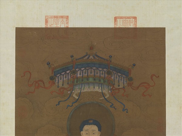 元人說經圖　軸