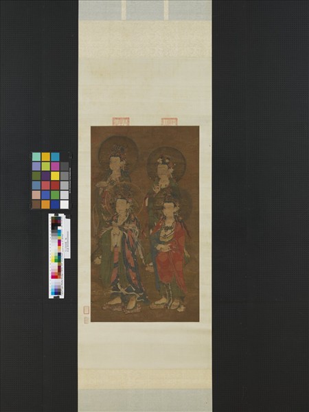 元人說經圖　軸