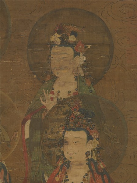 元人說經圖　軸