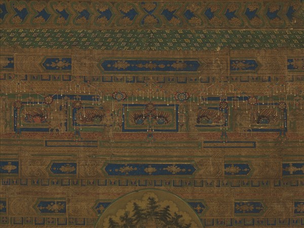 元人毘盧遮那佛像　軸