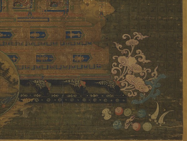 元人毘盧遮那佛像　軸