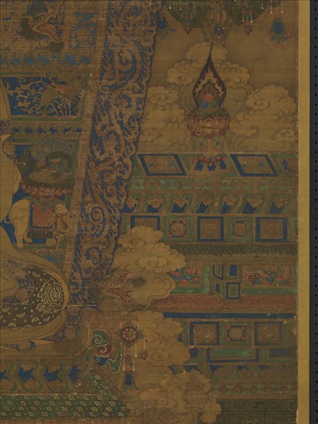 元人毘盧遮那佛像　軸