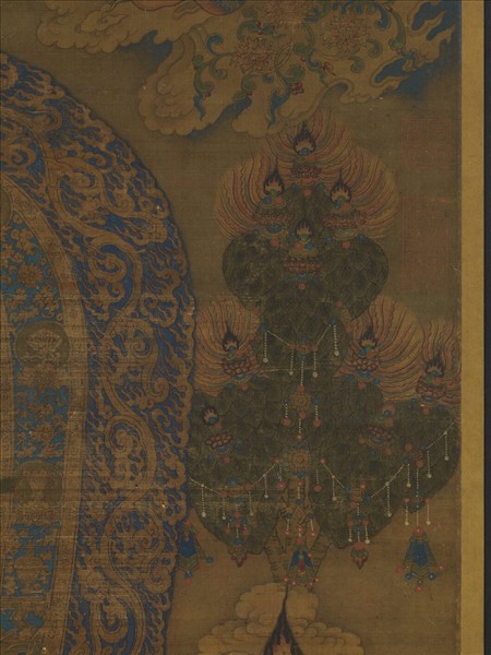 元人毘盧遮那佛像　軸