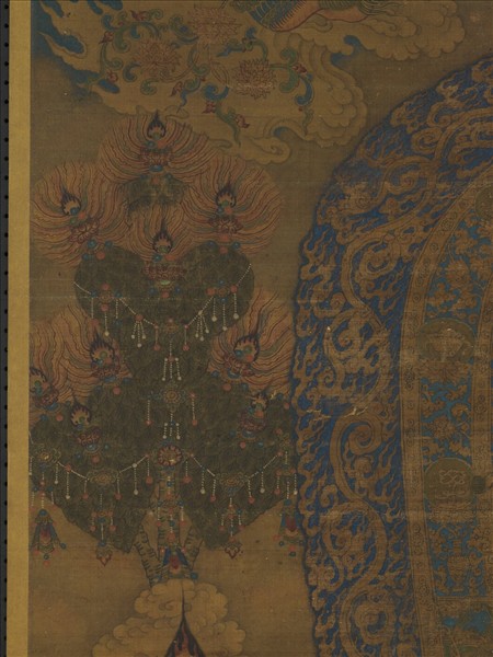 元人毘盧遮那佛像　軸