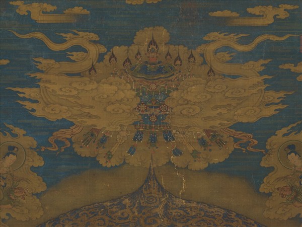 元人毘盧遮那佛像　軸