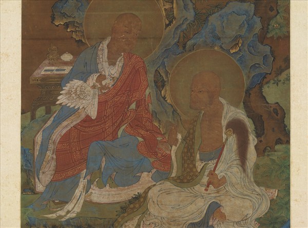 元人應真參妙圖　軸