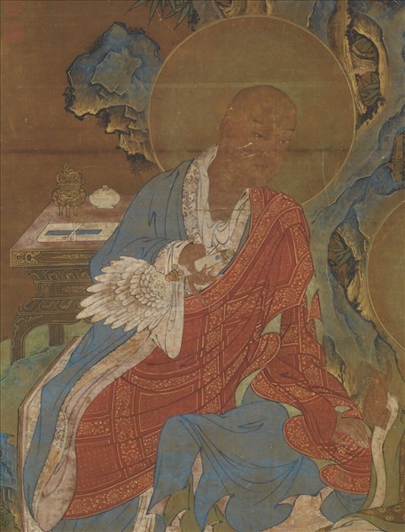 元人應真參妙圖　軸