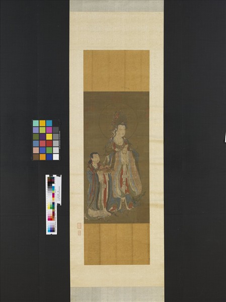 元人獻壽圖　軸