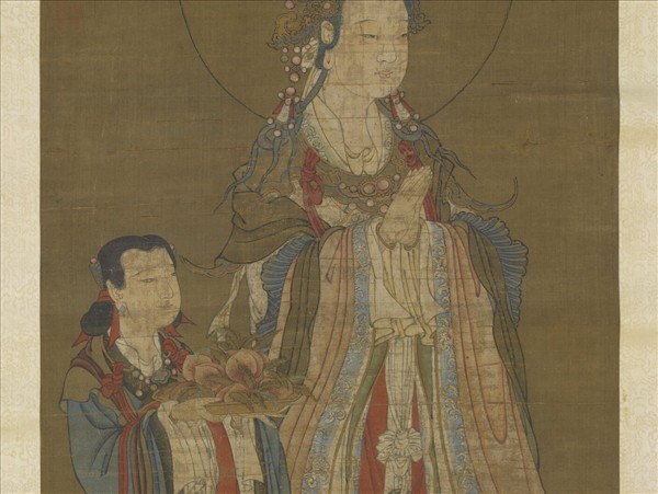 元人獻壽圖　軸