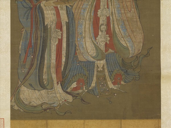 元人獻壽圖　軸