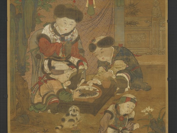 元人畫同胞一氣圖　軸