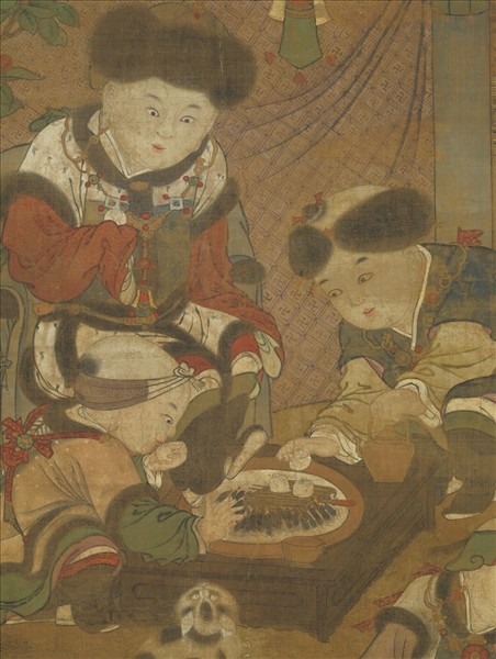 元人畫同胞一氣圖　軸
