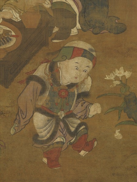 元人畫同胞一氣圖　軸