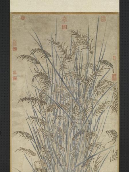 元人嘉禾圖　軸