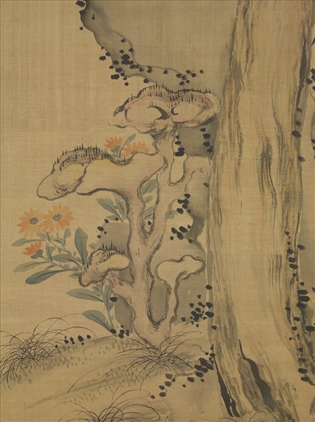 明文元善嵩齡拱祝　軸