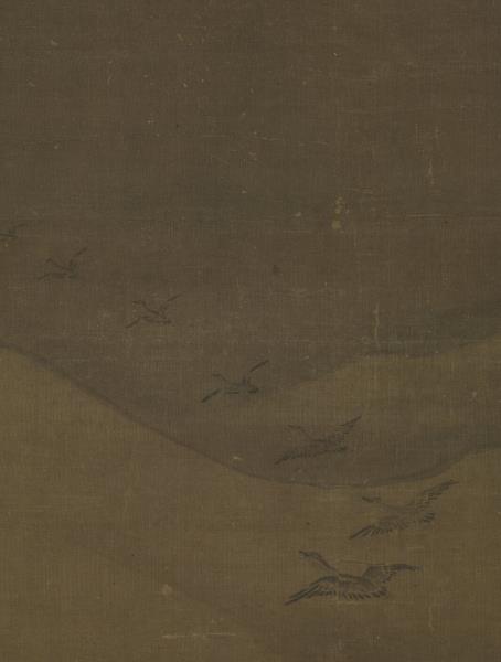 元人射雁圖　軸