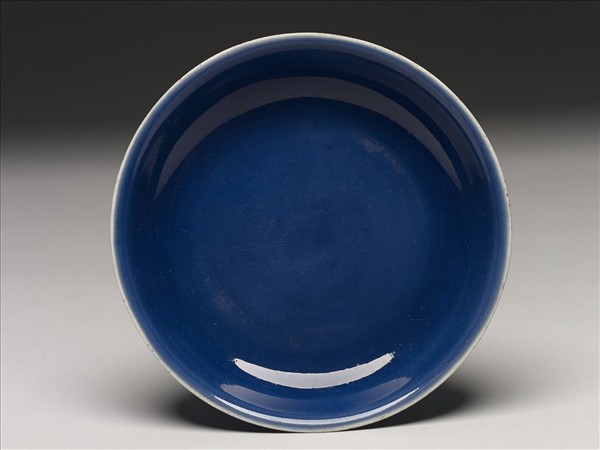 霽青釉盤