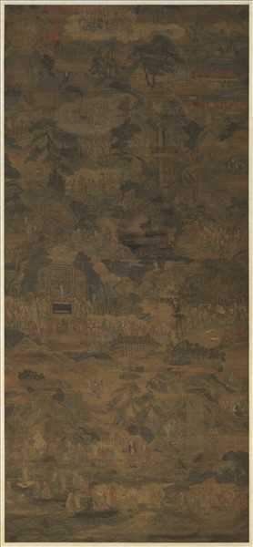 元人華嚴海會圖　軸