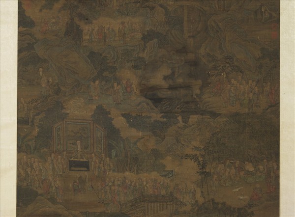 元人華嚴海會圖　軸