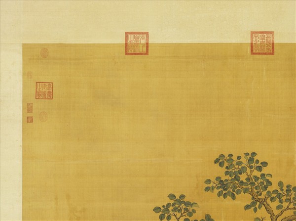 清王幼學畫瑞樹圖　軸