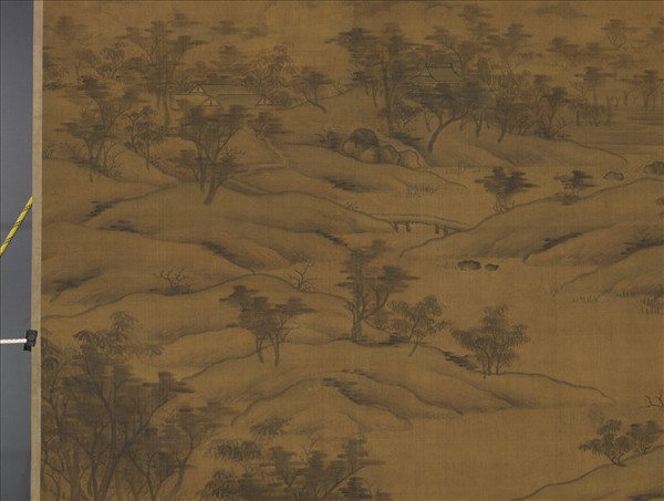 元人秋林瑞靄　軸