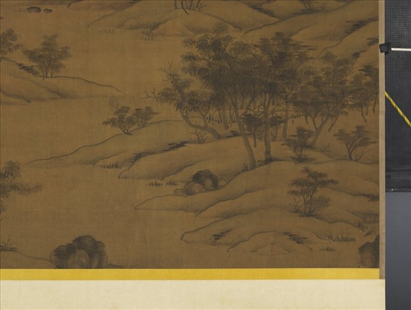 元人秋林瑞靄　軸