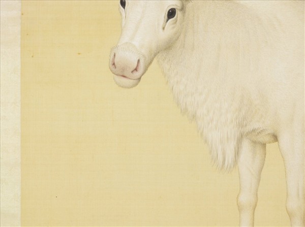 清東海馴鹿圖　軸