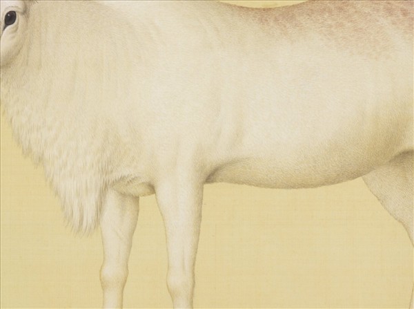 清東海馴鹿圖　軸