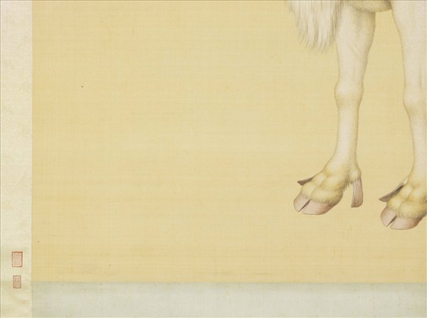 清東海馴鹿圖　軸