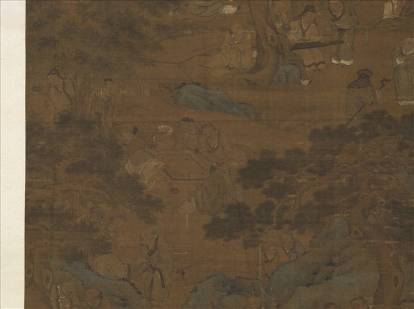 元趙孟頫拱壽圖　軸