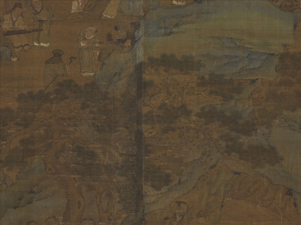 元趙孟頫拱壽圖　軸