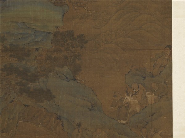 元趙孟頫拱壽圖　軸