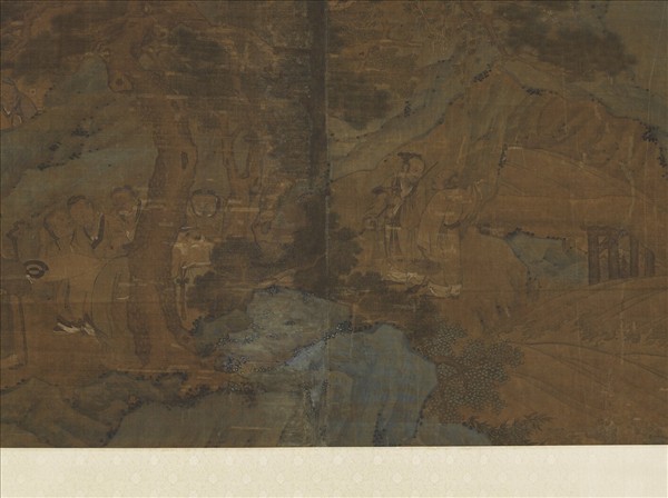 元趙孟頫拱壽圖　軸