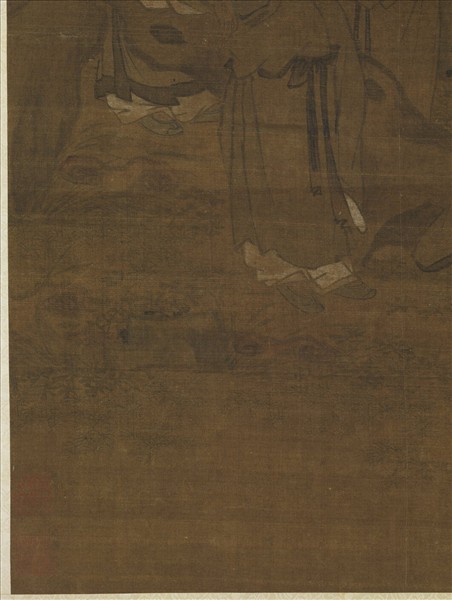 元趙孟頫拱壽圖　軸