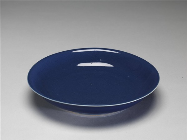 霽青釉盤