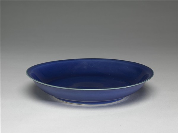 霽青釉盤