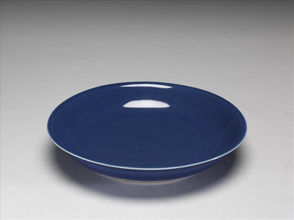 霽青釉盤