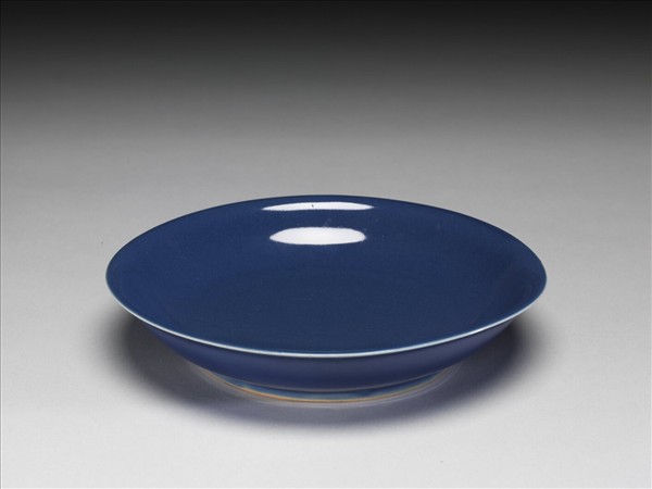 霽青釉盤