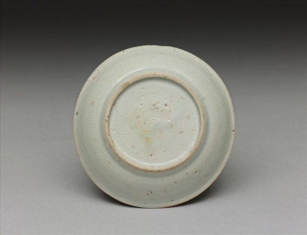 青花犀牛望月碟