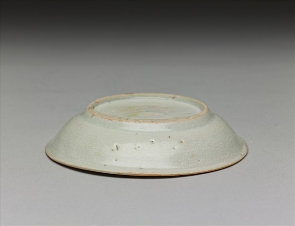 青花犀牛望月碟