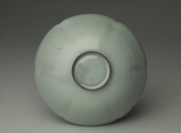 官窯 青瓷葵口碗