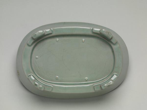 汝窯 青瓷水仙盆