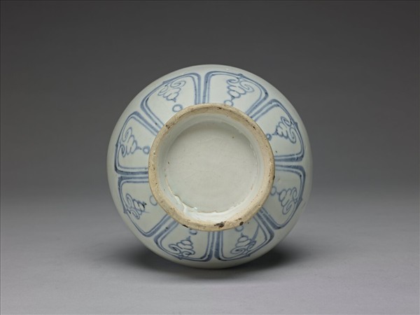 青花人物紋玉壺春瓶